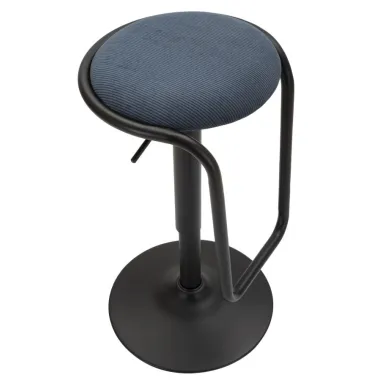 Stołek Barowy DESTINY NAVY 41X61-83 cm